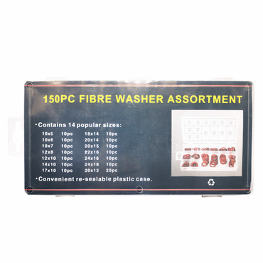 Şayba Dəsti, FORCI, UASALNQ140, qırmızı, kağız, 150 parça