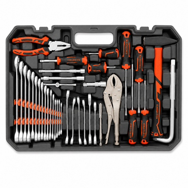 Başlıq Açar Dəsti, FORCI, UANAB144U, 6 guşəli, Cırcır 1/4, 3/8 və 1/2 düym, 144 parça