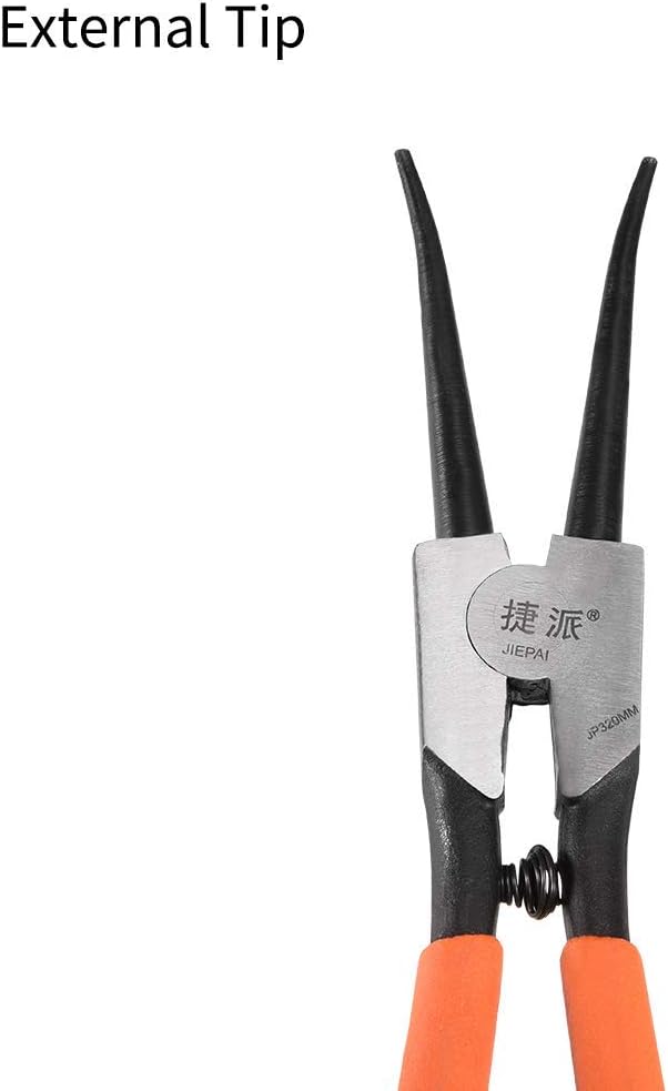 Прямогубцы для разжатия стопорных колец, FORCI, UAKOL13DSA, 33 sm