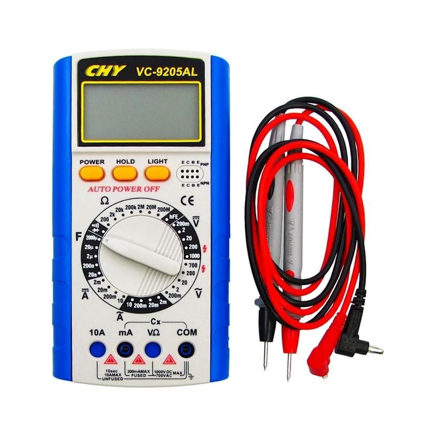 Multimetr, FORCI, UATESG, Rəqəmsal, göy, VC-9205AL