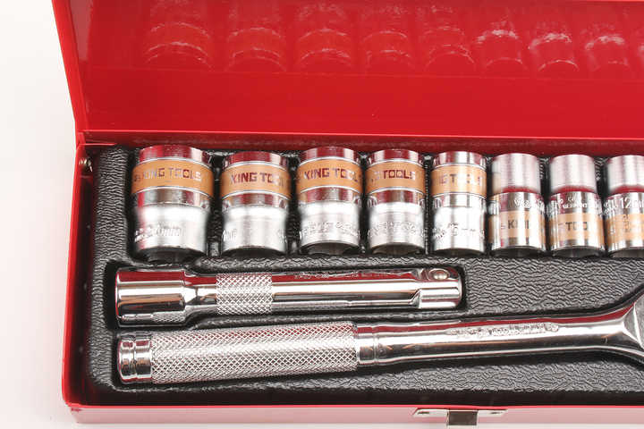 Набор торцевых ключей, FORCI, UANABD12U, 6-гранный, 1/2 дюйм, 12 parça