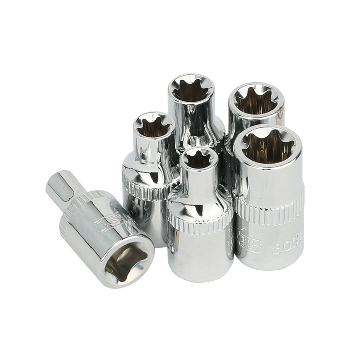 Головка, FORCI, UAQ8QE10, короткая, Torx, 1/4 дюйм, E10