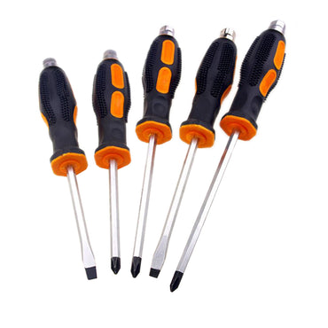 Отвертка, FORCI, UAOTVQ6+, ударная, с трещоточным механизмом, черная, магнитная, крестовая, 15 sm