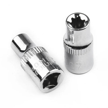 Головка, FORCI, UAQ8QE8, короткая, Torx, 1/4 дюйм, E8