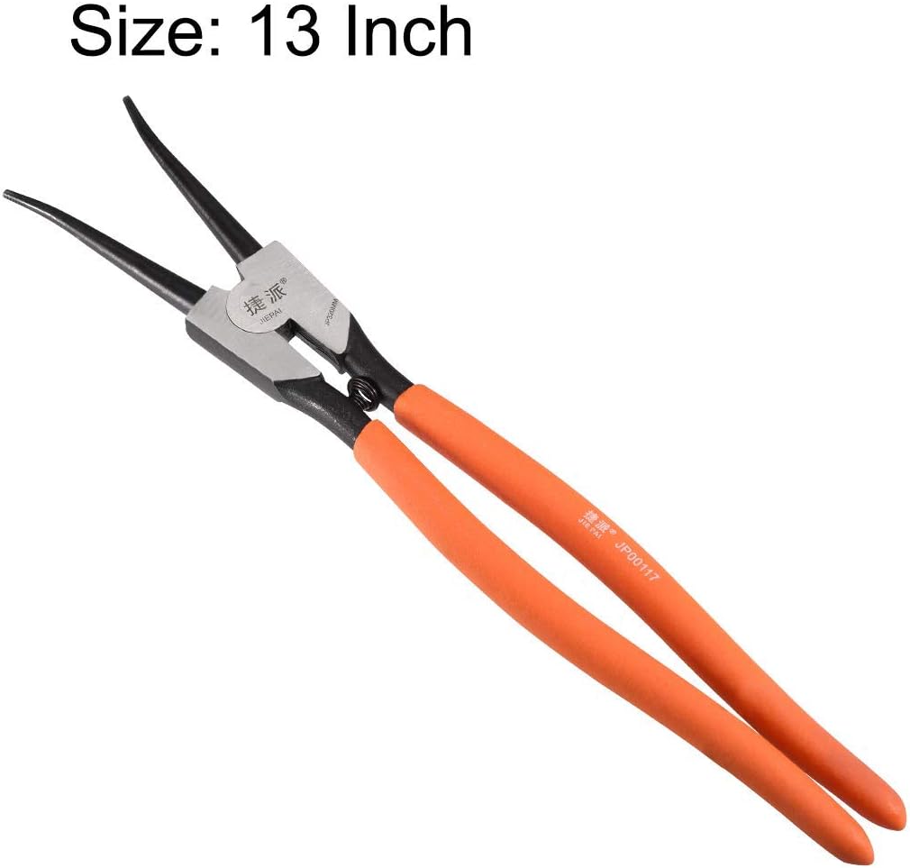 Прямогубцы для разжатия стопорных колец, FORCI, UAKOL13DSA, 33 sm