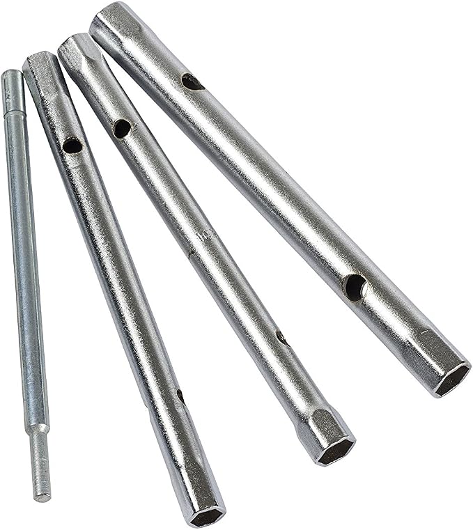 Торцевой ключ, FORCI, UATRU8B, стальной, трубчатый, 8-10 mm