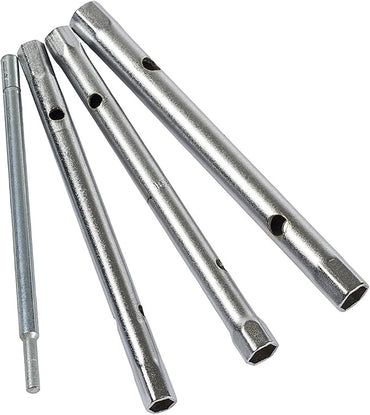 Торцевой ключ, FORCI, UATRU8B, стальной, трубчатый, 8-10 mm