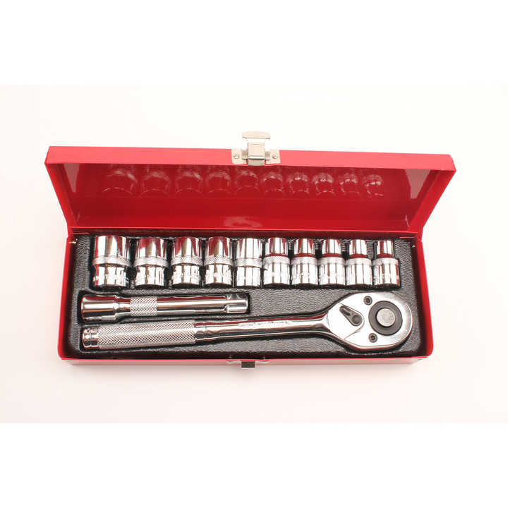 Набор торцевых ключей, FORCI, UANABD12U, 6-гранный, 1/2 дюйм, 12 parça