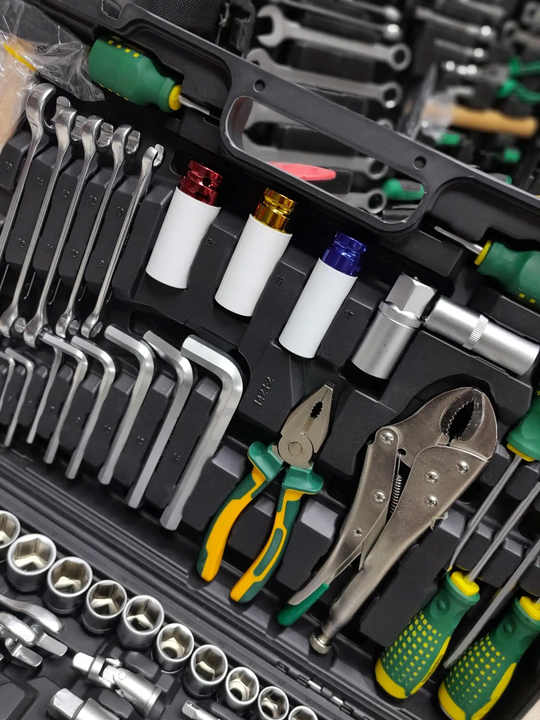 Набор торцевых ключей, FORCI, UANABF144, 6-гранный, Трещотка 1/2 дюйм, 144 parça