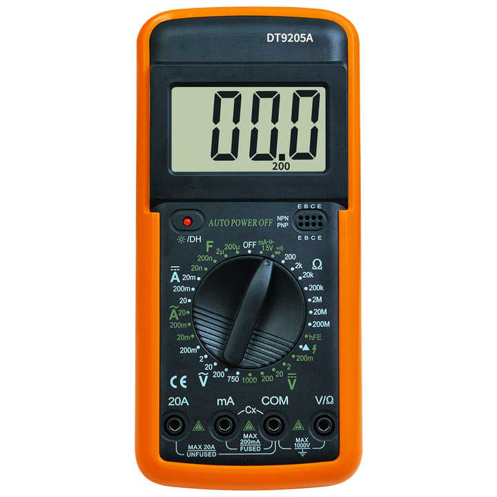 Мультиметр, FORCI, UATES9205, цифровой, DT9205A