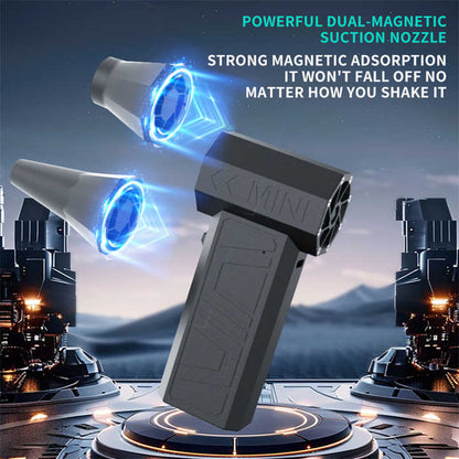 Быстрый воздуходувный фен, FORCI, UAHAVUB, портативный, перезаряжаемый, USB Type-C