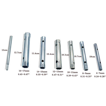 Торцевой ключ, FORCI, UATRU12, трубчатый, 12-13 mm