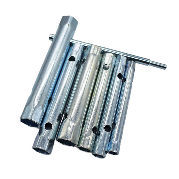 Торцевой ключ, FORCI, UATRU9U, стальной, трубчатый, 8-9 mm