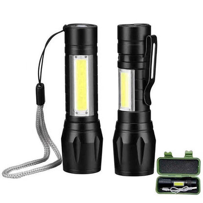 Фонарь мини, FORCI, UAFANYU, COB LED, USB, перезаряжаемый, портативный