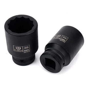 Головка, FORCI, UAQ2012Q38, короткая, 12-гранная, 3/4 дюйм, 38 mm