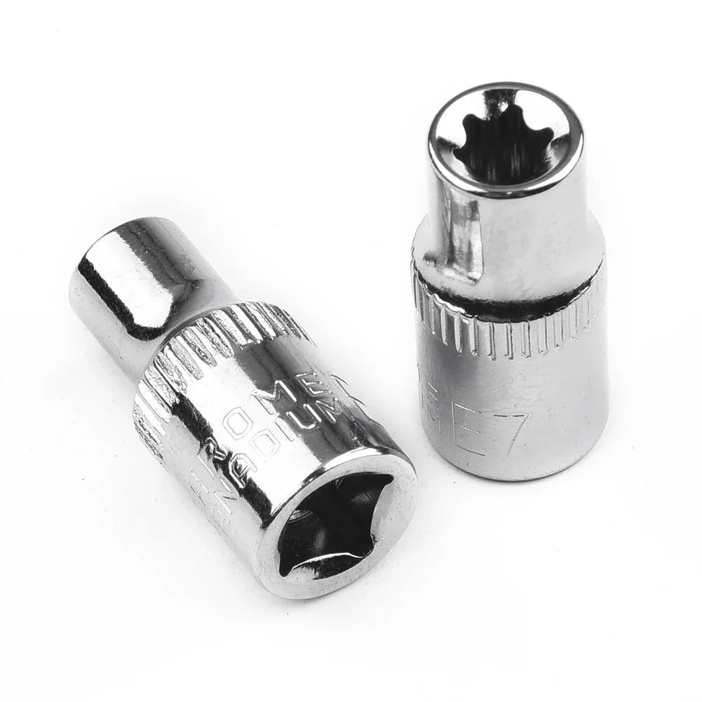 Головка, FORCI, UAQ8QE8, короткая, Torx, 1/4 дюйм, E8