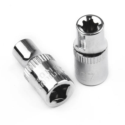 Головка, FORCI, UAQ8QE8, короткая, Torx, 1/4 дюйм, E8