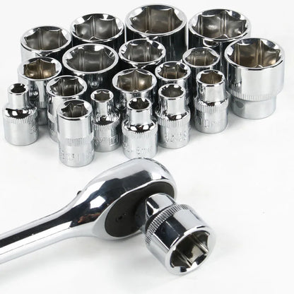Головка, FORCI, UAQ10Q13, короткая, 6-гранная, 3/8 дюйм, 13 mm